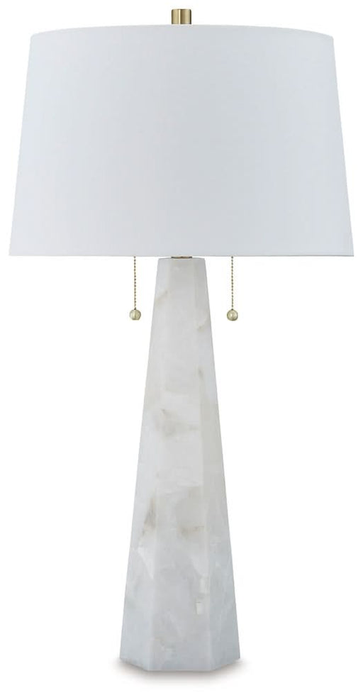 Ashley Express - Laurellen Alabaster Table Lamp (1/CN) - Walo Furniture