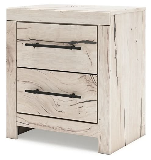 Ashley Express - Lawroy Two Drawer Night Stand - Walo Furniture