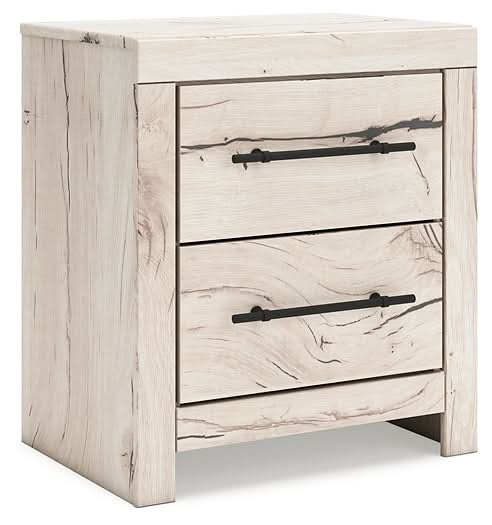 Ashley Express - Lawroy Two Drawer Night Stand - Walo Furniture