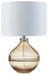 Ashley Express - Lemmitt Glass Table Lamp (1/CN) - Walo Furniture