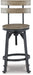 Ashley Express - Lesterton Swivel Barstool (2/CN) - Walo Furniture