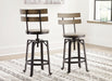 Ashley Express - Lesterton Swivel Barstool (2/CN) - Walo Furniture