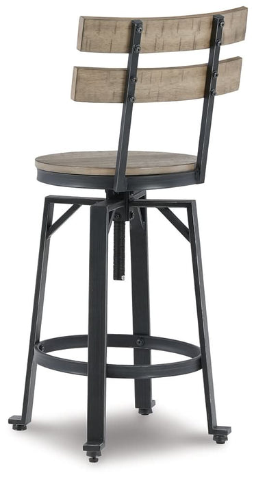 Ashley Express - Lesterton Swivel Barstool (2/CN) - Walo Furniture