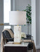 Ashley Express - Linderfield Alabaster Table Lamp (1/CN) - Walo Furniture