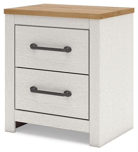 Ashley Express - Linnocreek Two Drawer Night Stand - Walo Furniture