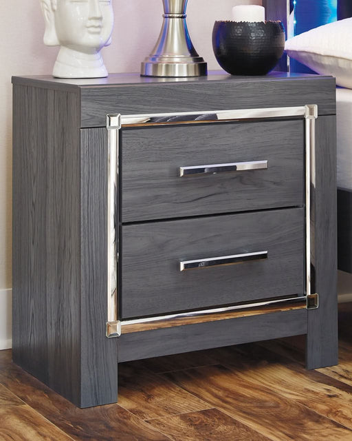 Ashley Express - Lodanna Two Drawer Night Stand - Walo Furniture