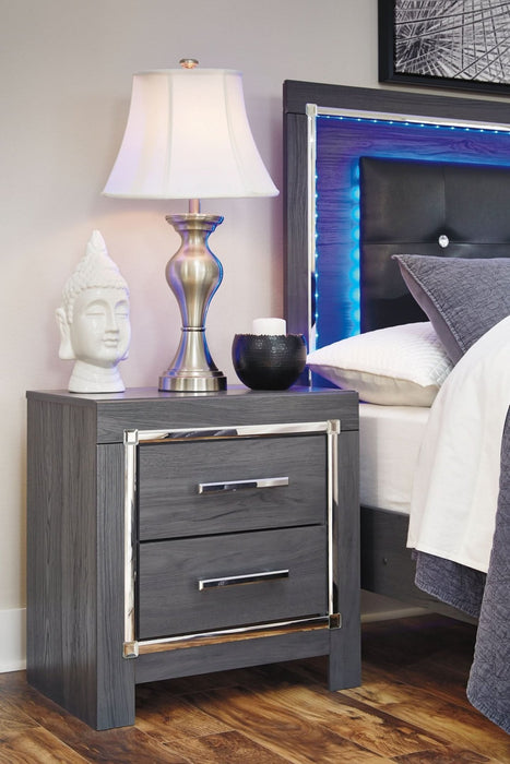 Ashley Express - Lodanna Two Drawer Night Stand - Walo Furniture