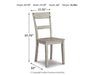 Ashley Express - Loratti Dining Room Side Chair (2/CN) - Walo Furniture