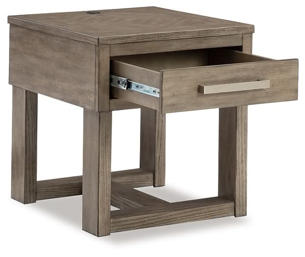 Ashley Express - Loyaska Rectangular End Table - Walo Furniture