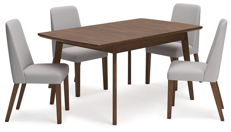 Ashley Express - Lyncott Dining Table and 4 Chairs - Walo Furniture