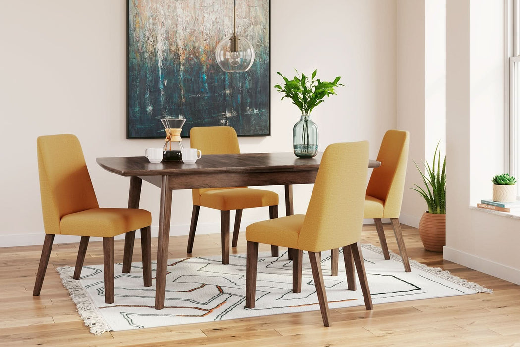 Ashley Express - Lyncott Dining Table and 4 Chairs - Walo Furniture