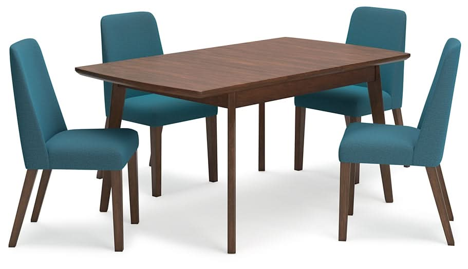 Ashley Express - Lyncott Dining Table and 4 Chairs - Walo Furniture