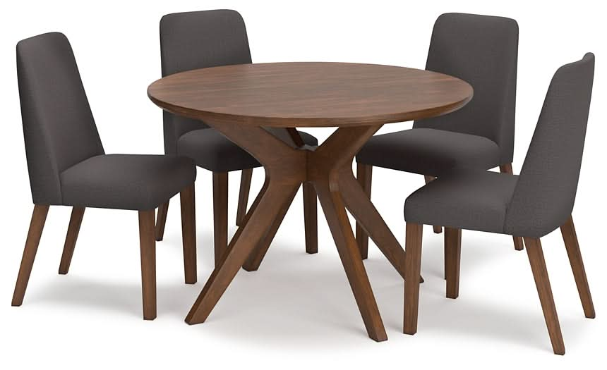 Ashley Express - Lyncott Dining Table and 4 Chairs - Walo Furniture