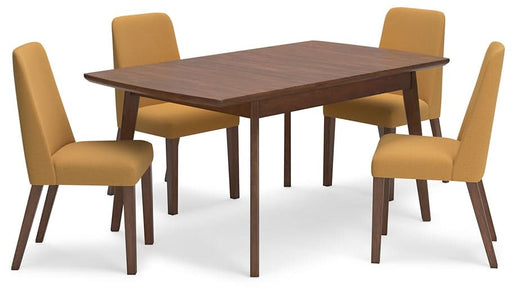 Ashley Express - Lyncott Dining Table and 4 Chairs - Walo Furniture