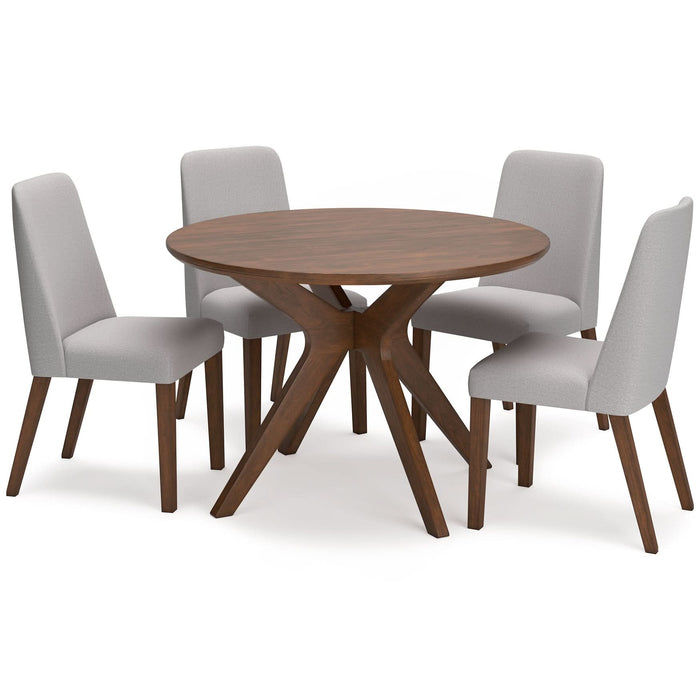 Ashley Express - Lyncott Dining Table and 4 Chairs - Walo Furniture