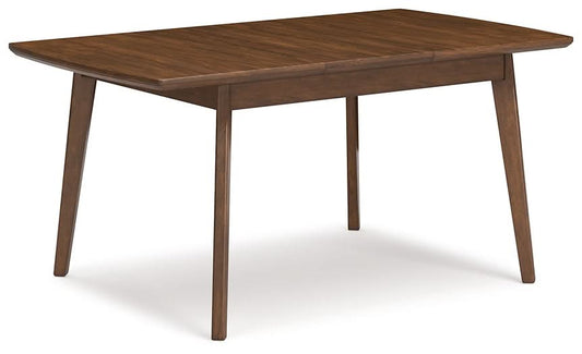 Ashley Express - Lyncott RECT DRM Butterfly EXT Table - Walo Furniture