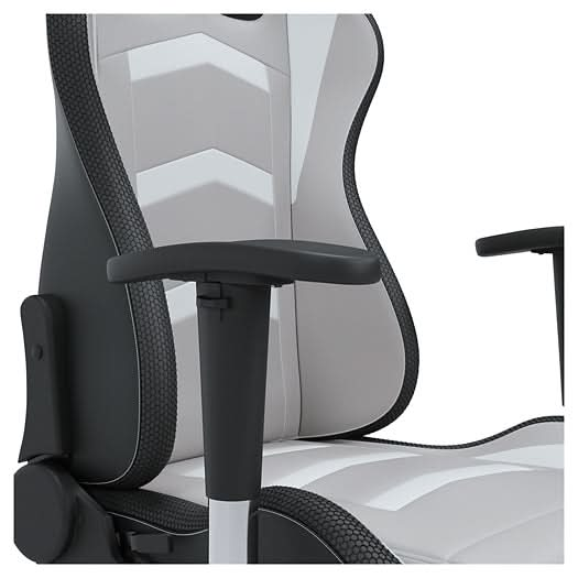 Ashley Express - Lynxtyn Home Office Swivel Desk Chair - Walo Furniture