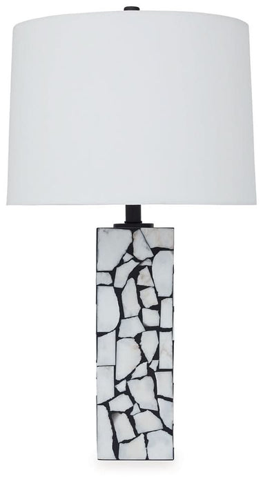 Ashley Express - Macaria Marble Table Lamp (1/CN) - Walo Furniture