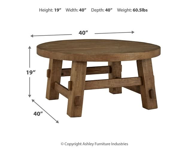 Ashley Express - Mackifeld Coffee Table with 2 End Tables - Walo Furniture