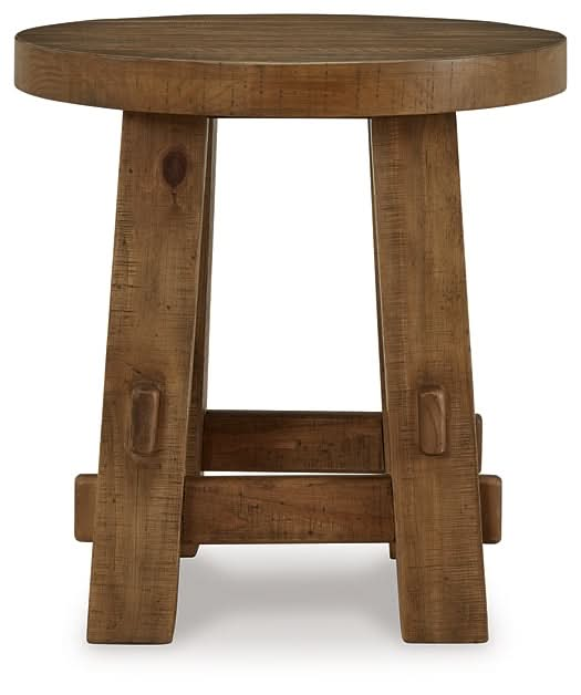 Ashley Express - Mackifeld Round End Table - Walo Furniture