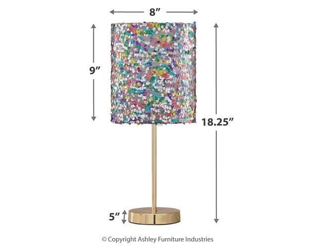 Ashley Express - Maddy Metal Table Lamp (1/CN) - Walo Furniture