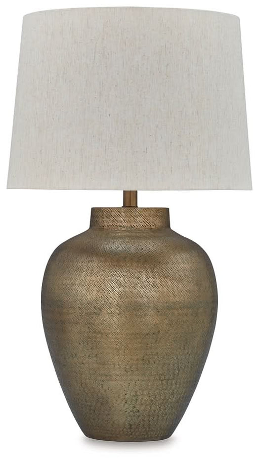 Ashley Express - Madney Metal Table Lamp (1/CN) - Walo Furniture