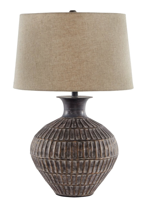 Ashley Express - Magan Metal Table Lamp (1/CN) - Walo Furniture