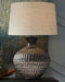 Ashley Express - Magan Metal Table Lamp (1/CN) - Walo Furniture