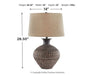 Ashley Express - Magan Metal Table Lamp (1/CN) - Walo Furniture