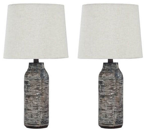 Ashley Express - Mahima Paper Table Lamp (2/CN) - Walo Furniture