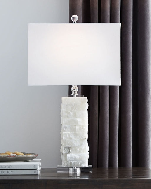 Ashley Express - Malise Alabaster Table Lamp (1/CN) - Walo Furniture