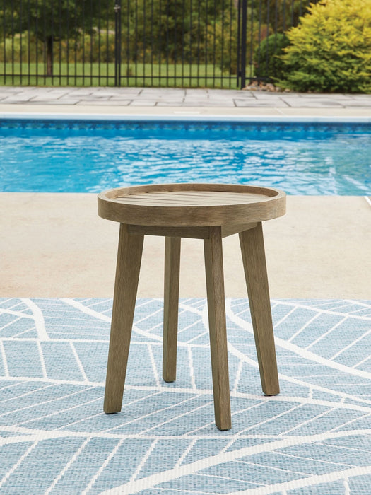 Ashley Express - Marina Sun Round End Table - Walo Furniture