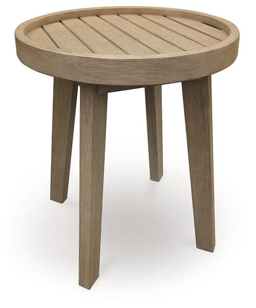 Ashley Express - Marina Sun Round End Table - Walo Furniture