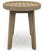 Ashley Express - Marina Sun Round End Table - Walo Furniture