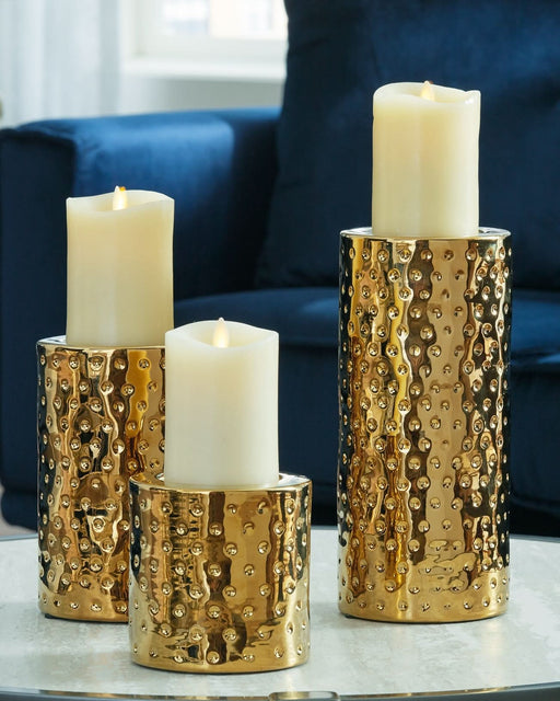 Ashley Express - Marisa Candle Holder Set (3/CN) - Walo Furniture