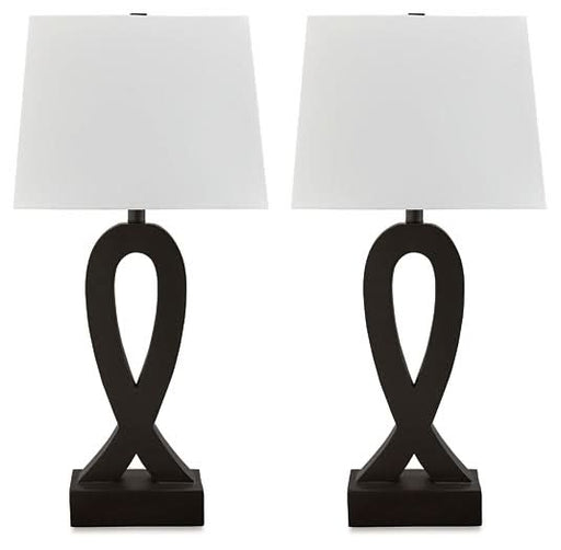 Ashley Express - Markellton Poly Table Lamp (2/CN) - Walo Furniture