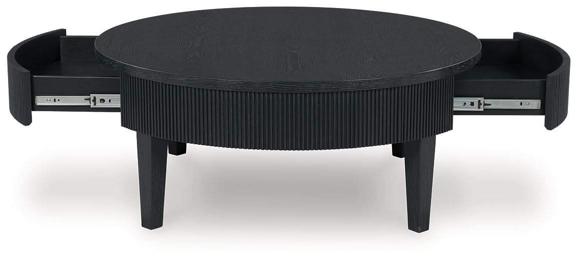 Ashley Express - Marstream Round Cocktail Table - Walo Furniture