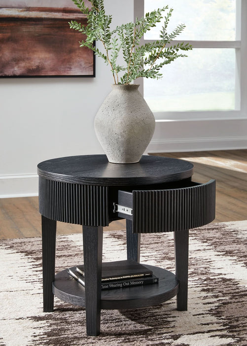 Ashley Express - Marstream Round End Table - Walo Furniture