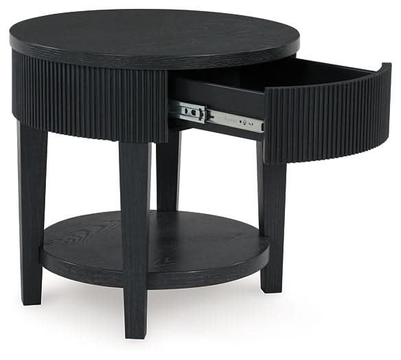 Ashley Express - Marstream Round End Table - Walo Furniture