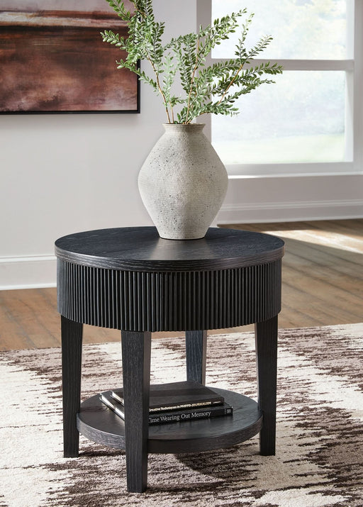 Ashley Express - Marstream Round End Table - Walo Furniture