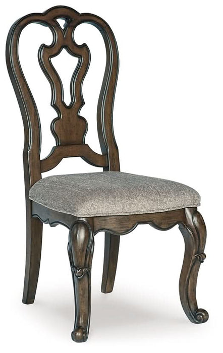 Ashley Express - Maylee Dining UPH Side Chair (2/CN) - Walo Furniture