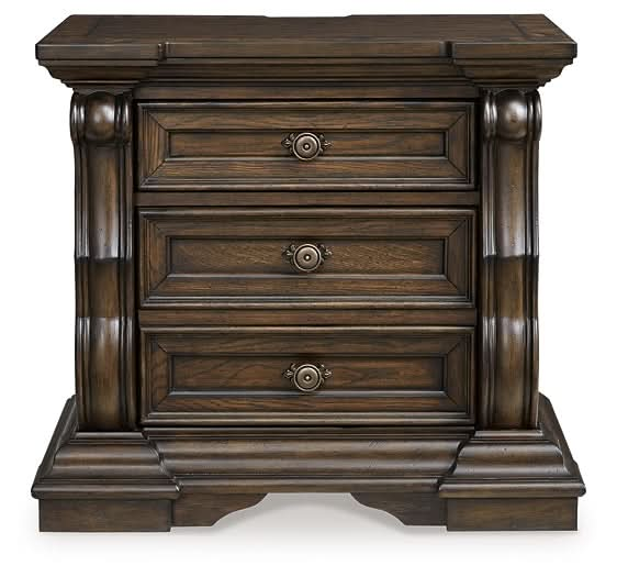 Ashley Express - Maylee Three Drawer Night Stand - Walo Furniture