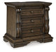 Ashley Express - Maylee Three Drawer Night Stand - Walo Furniture