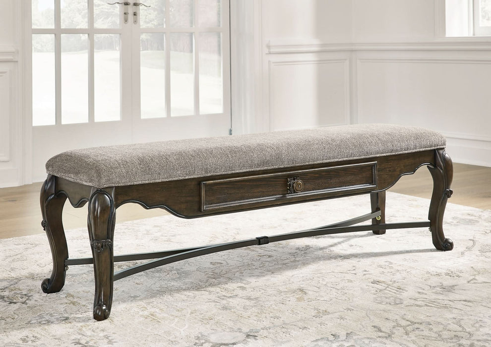 Ashley Express - Maylee Upholstered Storage Bench - Walo Furniture