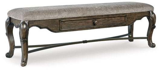 Ashley Express - Maylee Upholstered Storage Bench - Walo Furniture