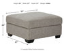 Ashley Express - Megginson Ottoman With Storage - Walo Furniture