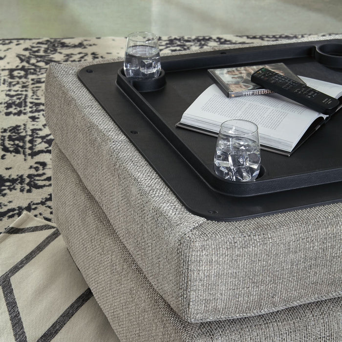 Ashley Express - Megginson Ottoman With Storage - Walo Furniture