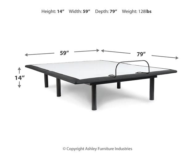 Ashley Express - Millennium Luxury Gel Memory Foam Mattress with Adjustable Base - Walo Furniture