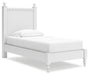 Ashley Express - Mollviney Twin Panel Bed with Nightstand - Walo Furniture