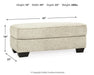 Ashley Express - Monaghan Ottoman - Walo Furniture